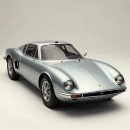 a vintage sci fi futuristic car
