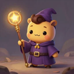 cute little anthropomorphic rick astley, wielding a magic staff, tiny, small, short, wizard robe, cute and adorable, pretty, beautiful, dnd character art portrait, matte fantasy painting, deviantart artstation, by jason felix by steve argyle by tyler jacobson by peter mohrbacher, cinema
