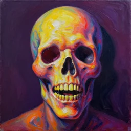 impasto acrylic painting of co - oli - ver - ti - godlessness phalopathy - mescaline dramatic lighting, extremely detailed, sharp focus, cast shadows, vibrant, digital art