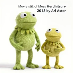 “Movie still of Muppets Hereditary (2018) by Ari Aster”