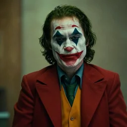 film still of Robin Williams as joker in the new Joker movie