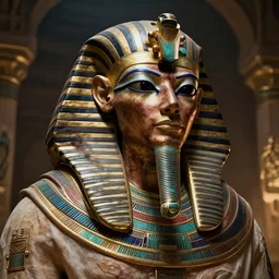 epic masterpiece excruciating death of Egyptian sun god Ken Kelly, photorealistic, cinematic, fantastic reality, detailed, intricate dramatic lighting, establishing shot, 8k resolution – W 1024
