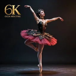 full body pose, hyperrealistic photograph of female punk ballerina, dim volumetric lighting, 8 k, octane beautifully detailed render, extremely hyper detailed, intricate, epic composition, cinematic lighting, masterpiece, trending on artstation, very very detailed, stunning, hdr, smooth, sharp focus, high resolution, award, winning photo, dslr, 5 0 mm