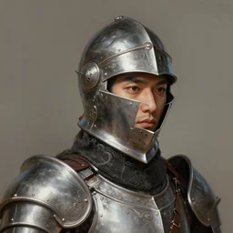 portrait of kan ye west as a knight, elegant, intricate, headshot, highly detailed, digital painting, artstation, concept art, sharp focus, illustration, art by petros afshar