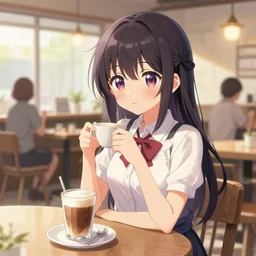 otome game that takes place in a cafe