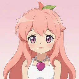 a portrait of peachyshortcake