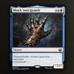 shock - thorn gauntlet, magic : the gathering card