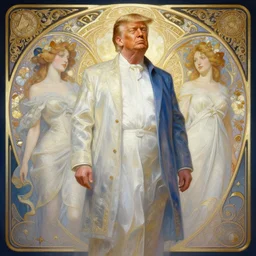 donald trump, dreamy and ethereal,, fantasy, intricate, elegant, highly detailed, digital painting, artstation, concept art, smooth, sharp focus, illustration, art by artgerm and greg rutkowski and alphonse mucha