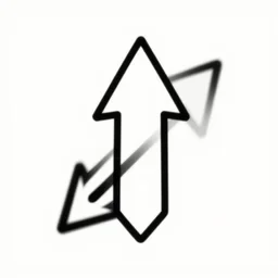 a magic arrow, icon art asset