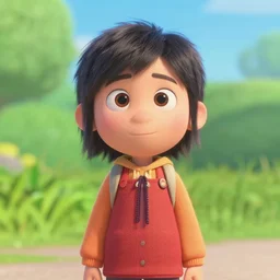 portrait of a new pixar character