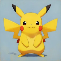 a painting of Pikachu by adolph Menzel