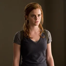 Movie still of Emma Watson in Westworld