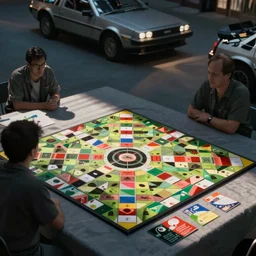 delorean flavored parcheesi