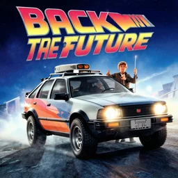 back to the future movie poster