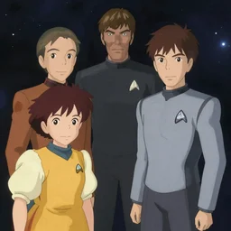 star trek : deep space nine, studio ghibli