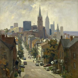 alien city by john singer sargent, 4 k