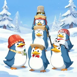the rockhopper trackers, club penguin