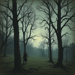 the bone carver. and also the trees. folk horror