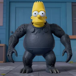 Simpson Cronenberg monster