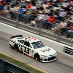 nascar race, photo by saul leiter, 3 0 0 mm