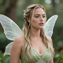 margot robbie as a beautiful fairy, 8 k resolution hyperdetailed photo realistic, extremely high quality and life like