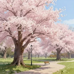 sakura tree park, elegant, highly detailed, digital painting, artstation, concept art, smooth, sharp focus, illustration, artstation, art by artgerm and greg rutkowski and alphonse mucha and j. c. leyendecker and edmund blair leighton and katsuhiro otomo and geof darrow and phil hale and ashley wood and ilya repin and charlie bowater