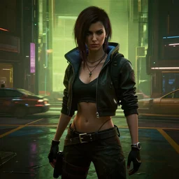 Cyberpunk 2077 in PlayStation 1 graphics