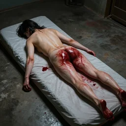 pad in tue blood, in real life, 4 k, ultra realism