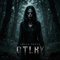 a creepy horror film cover