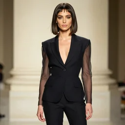 Cleopatra wearing modern clothing