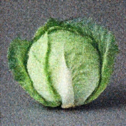 a photograph by Edward Weston of a cabbage