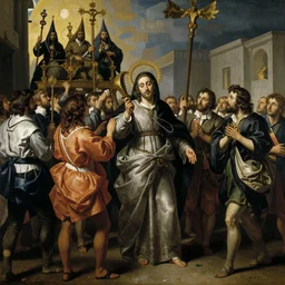religious procession, study for los disparates, by francisco jose de goya y lucientes,