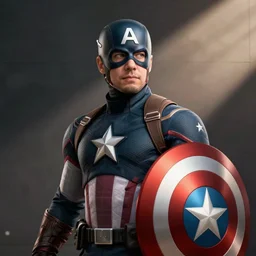 avatar aang as captain America