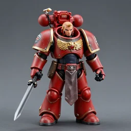 Sanna Marin as a Warhammer 40000 Astartes