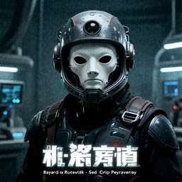 A futuristic portrait of an operator in the laboratory, character art, concept art, character design, sci-fi, mask, helmet, cinematic, dramatic composition, hyper detailed, matte painting, poster, portrait, cyborgs, Bayard Wu, Greg Rutkowski, Cedric Peyravernay, Anato Finnstark, artstation, 8k