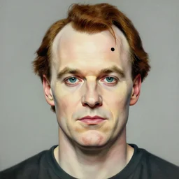 portrait of ted bundy, artwork by gustav klimt