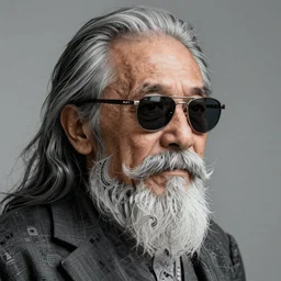 asian old scientist, big moustache, sunglasses, intricate, elegant, digital painting, highly detailed, artstation, sharp focus, illustration, artgerm, aleksi briclot, rutkowski