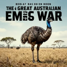 The Great Australian Emu War, movie poster, 4k