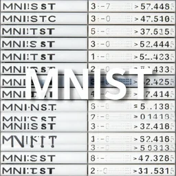the MNIST dataset