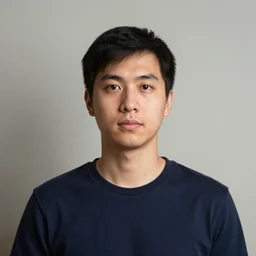 a portrait of a completely normal person