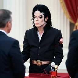 michael jackson's presidential inauguration ceremony