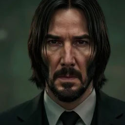 a still from the video game trailer of John Wick, 4k, realistic face, unreal engine 5