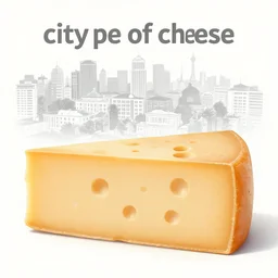 “cityscape of cheese”
