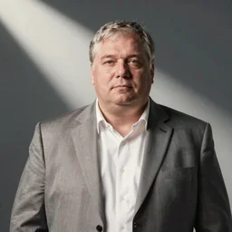 photo of fat viktor orban by peter lindbergh
