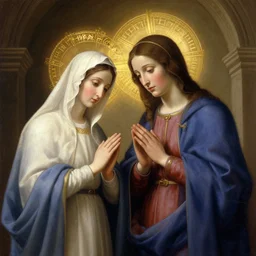 holy ghost visiting mother mary