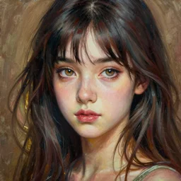 painting of anime girl,, ultra realistic, sharp details, subsurface scattering, intricate details, warm lighting, beautiful features, highly detailed, photorealistic, octane render, 8 k, unreal engine, art by artgerm and greg rutkowski and alphonse mucha