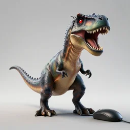 dracorex as a mouse, epic pose