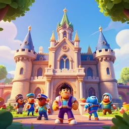 digital art, 🏘, octane render, detailed, brawl stars, unreal engine 5, cinema 4 d cinematic, artstation, greg rutkowski