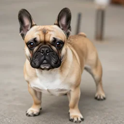 a frenchie that looks like marlon brando