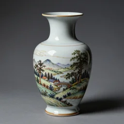 porcelain vase still life composition. by konstantin razumov, chiaroscuro, highly detailded